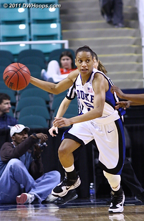 Jas came back in the game as Wake cut it to twelve