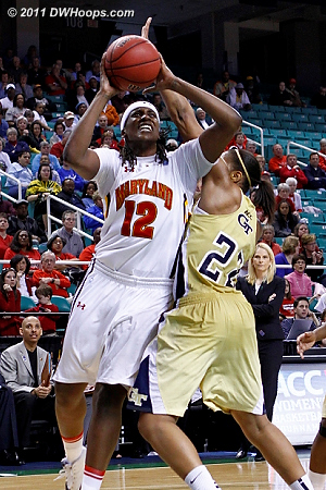 Other teams in the College Park pod may have no answer to Maryland's Lynetta Kizer Other teams in the College Park pod may have no answer to Maryland's Lynetta Kizer