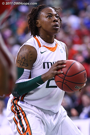 DWHoops Photo  - MIA Players: #23 Shanel Williams 