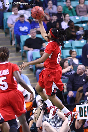 DWHoops Photo  - NCSU Players: #00 Amber White 