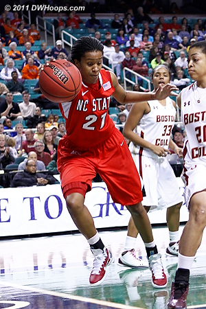 DWHoops Photo  - NCSU Players: #21 Brittany Strachan 