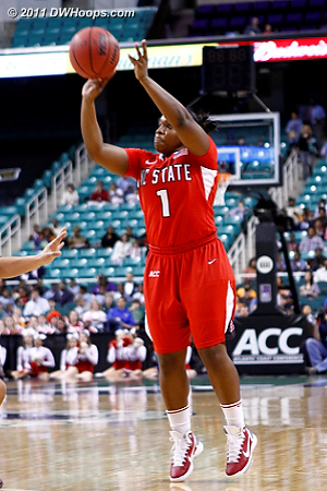 DWHoops Photo  - NCSU Players: #1 Myisha Goodwin-Coleman 
