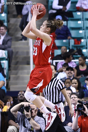 Tied at 59  - NCSU Players: #23 Marissa Kastanek 