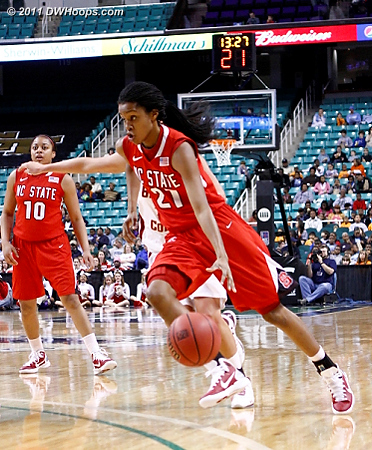 This would be a travel  - NCSU Players: #21 Brittany Strachan 