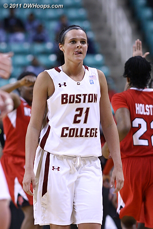 DWHoops Photo  - BC Players: #21 Kristen Doherty 