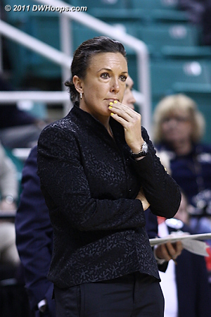 Georgia Tech's MaChelle Joseph was concerned before the tipoff.  Her worries were unfounded.  