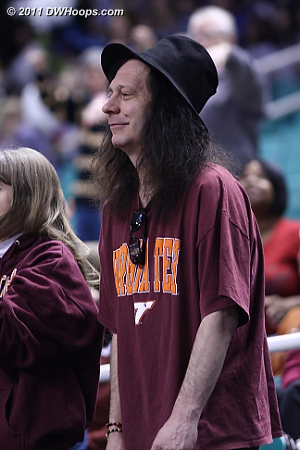 In the stands...  