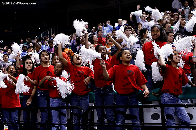 Screaming schoolkid day, part one...  