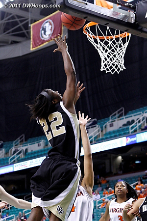 Wake starts to turn things around  - WF Players: #22 Lakevia Boykin 