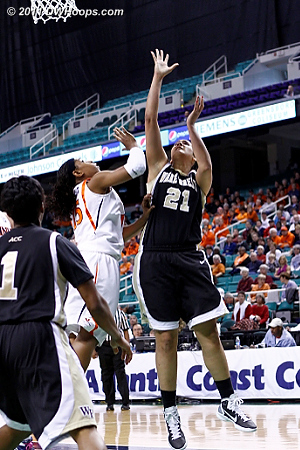 DWHoops Photo  - WF Players: #21 Sandra Garcia 