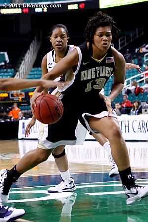 DWHoops Photo  - WF Players: #13 Mykala Walker 