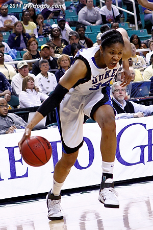 DWHoops Photo  - Duke Tags: #34 Krystal Thomas 