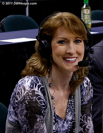 TV Color Commentator Debbie Antonelli  