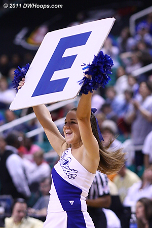 E!  - Duke Tags: Duke Cheerleaders 