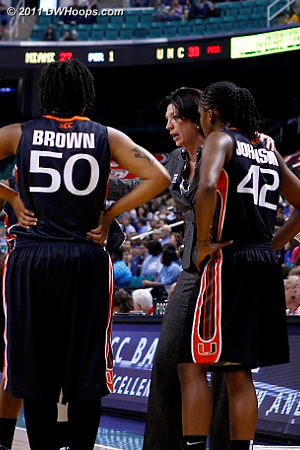 Miami fell behind and just couldn't catch up  