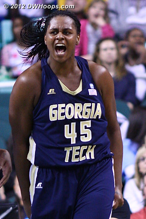 Sasha Goodlett was a dominating force in the 2012 ACC Tournament, nearly leading the Jackets to the title. Sasha Goodlett was a dominating force in the 2012 ACC Tournament, nearly leading the Jackets to the title.