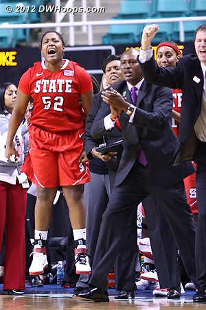 DWHoops Photo  - NCSU Players: #52 Kiana Evans 