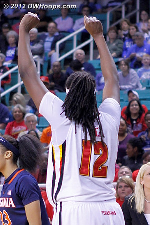 DWHoops Photo  - MD Players: #12 Lynetta Kizer 