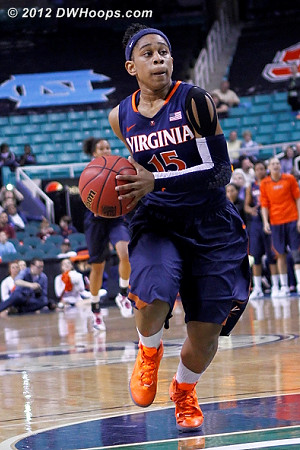 DWHoops Photo  - UVA Players: #15 Ariana Moorer 