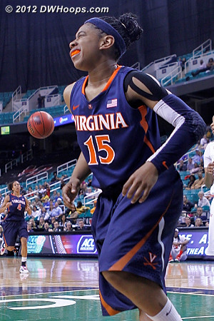 DWHoops Photo  - UVA Players: #15 Ariana Moorer 