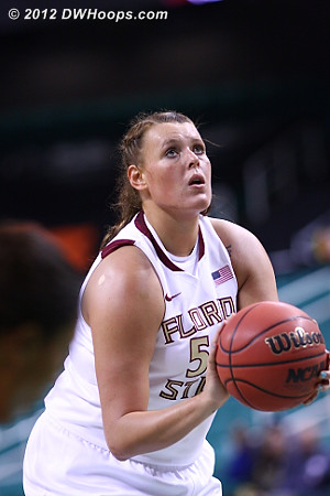 DWHoops Photo  - FSU Players: #54 Cierra Bravard 