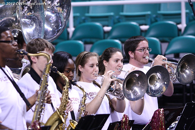 DWHoops Photo  - FSU Players:  FSU Band 