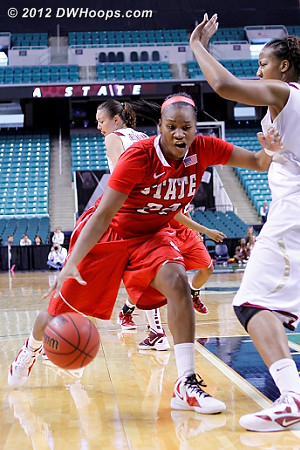 DWHoops Photo  - NCSU Players: #22 Bonae Holston 