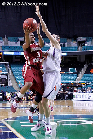 DWHoops Photo  - UVA Players: #50 Chelsea Shine - BC Tags: #3 Tessah Holt 