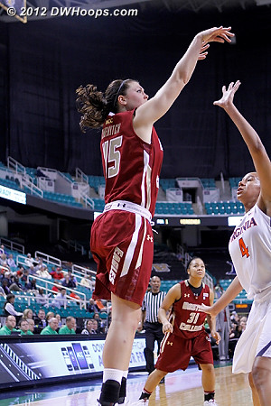 DWHoops Photo  - BC Players: #45 Katie Zenevitch 