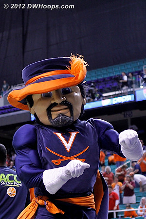 DWHoops Photo  - UVA Players: Mascot Virginia Cavalier 