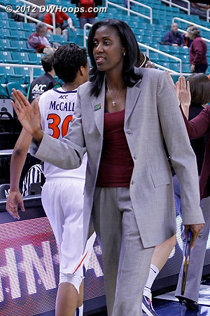Ballgame  - BC Players: Head Coach Sylvia Crawley 