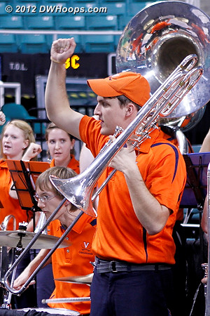 DWHoops Photo  - UVA Players:  Virginia Band 