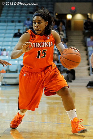Virginia - tough combo guard Ariana Moorer