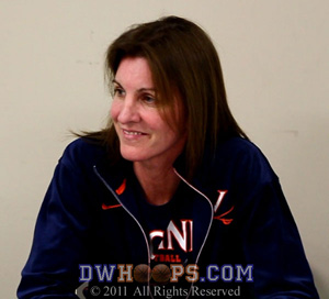 Virginia coach Joanne Boyle