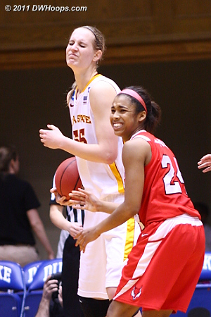 Foul on Yarde when Marist wanted to keep the clock running.  55 Anna Prins