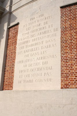 Monuments at Faubourg-D'Amiens Cemetery, Arras, France -  - 