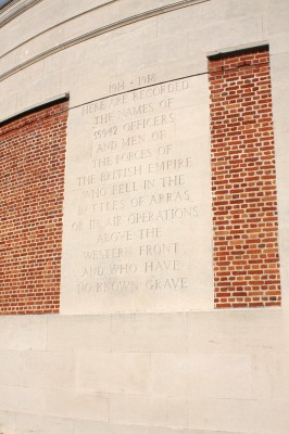 Monuments at Faubourg-D'Amiens Cemetery, Arras, France -  - 