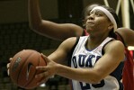 Wanisha Smith takes it to the basket