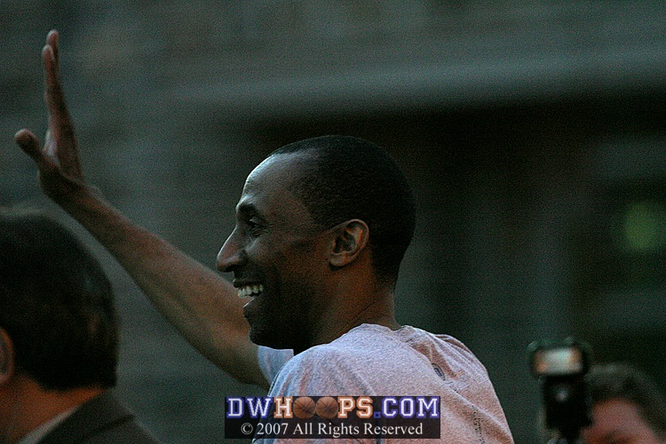 Coach Dawkins offered his support