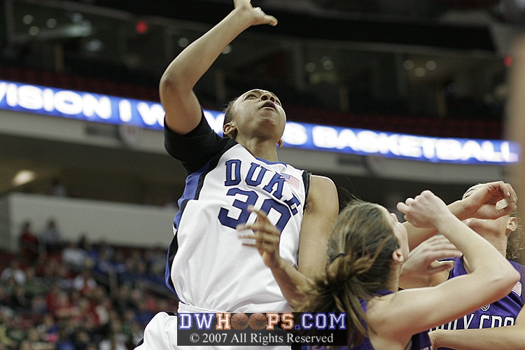 Carrem cleaned up Abby miss, giving her back-to-back scores