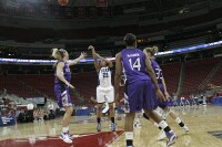 79-41, 1:01 - Another hoop for Joy, assisted by Bridgette