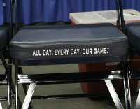  - "They play all day.  We write all night"