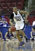 54-27, 12:32 - Carrem Gay on the break after another steal