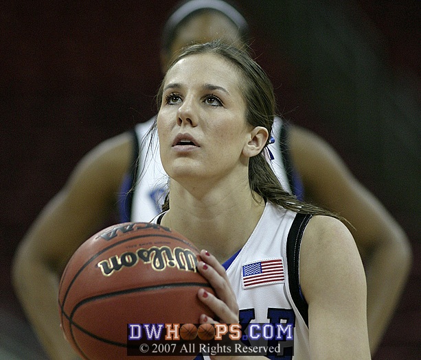 Abby Waner on the stripe, she was fouled after a steal