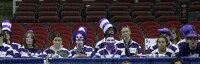  - Holy Cross Pep Band contemplates the weather in Boston