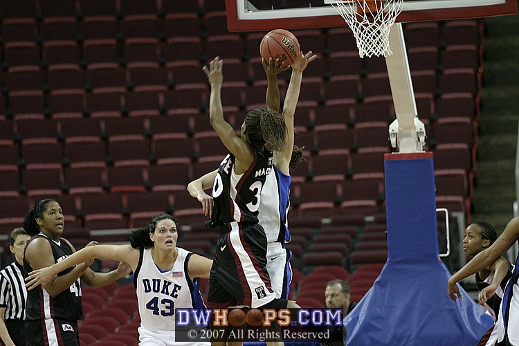 ...and Abby is whistled for her fourth foul