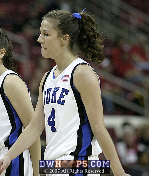 Abby, not happy with foul #4