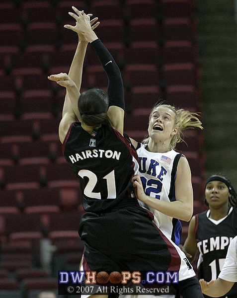 Excellent defense from Brittany Mitch, and she got the rebound