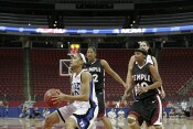 43-36, 16:48 - ...stops on a dime...