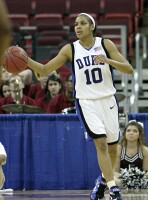 62-52, 0:48 - Lindsey brings it up to run some clock